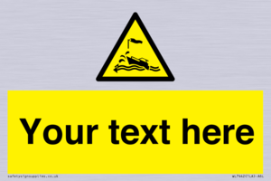 Custom Warning wind over tide conditions